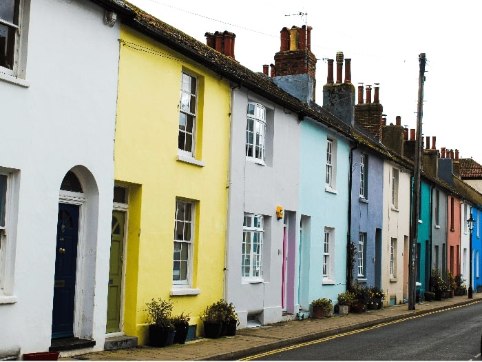 Colorful houses
